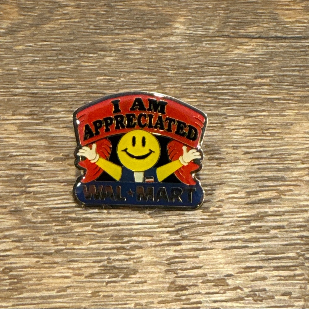 Wal-Mart  I am Appreciated Vintage Tack Pin T-5946